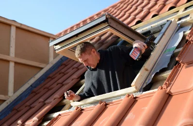 Pose de fenêtres de toit Velux à Courboin